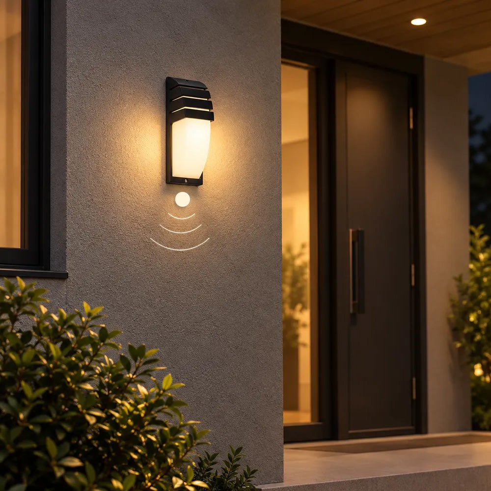 Atlas PIR Motion Sensor Outdoor Wall Light