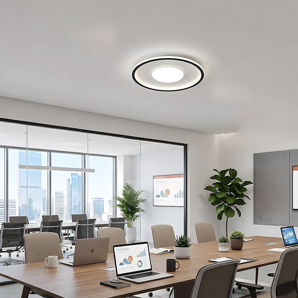 Compact Acrylic LED Flush Mount Ceiling Lights for Bedroom