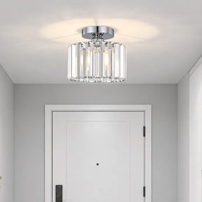 Luna Crystal Drum Ceiling Light