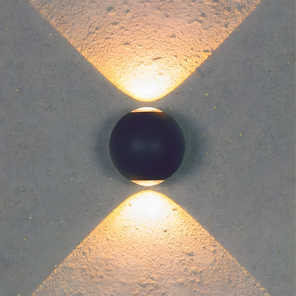 Outdoor Waterproof Exterior LED Wall Lights for Entryway Garage Patio in Warm White