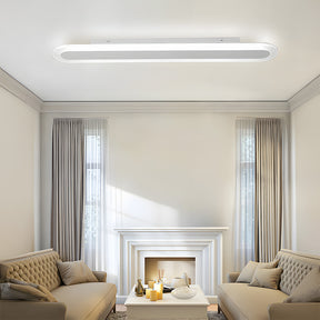 Nordic Edge Linear LED Flush Mount Ceiling Light