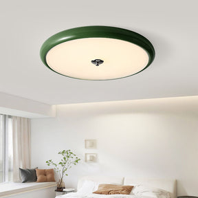 French Cream Bedroom LED Flush Ceiling Lights