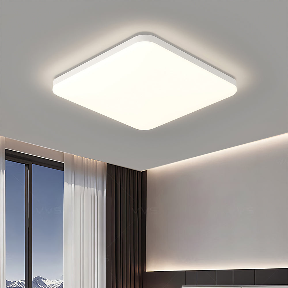 Modern Square LED Ceiling Light for Bedroom, Kitchen, Hallway