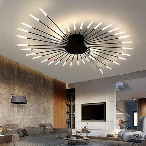 Multiple-Head Creativity Bedroom LED Ceiling Light