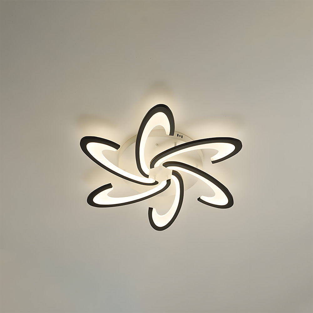 Modern Nordic Iron Living Room LED Ceiling Lights