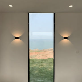Modern Up and Down Aluminium LED Outdoor Wall Lights for Patio Entryway