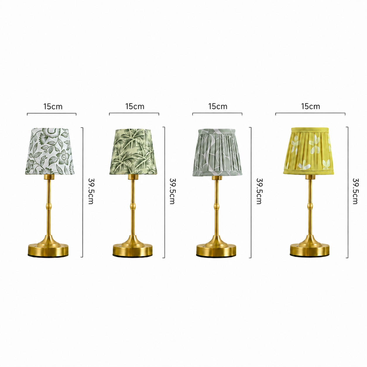 Minimalist Fabric Rechargeable Table Lamp for Living Room Bedroom