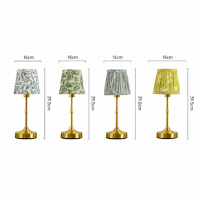 Minimalist Fabric Rechargeable Table Lamp for Living Room Bedroom