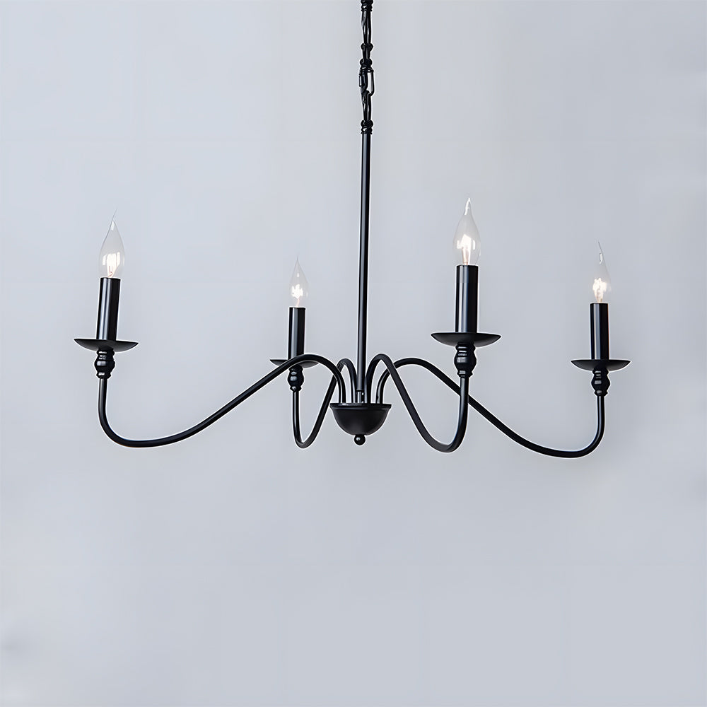 Simple Modern Iron Bedroom Pendant Lights
