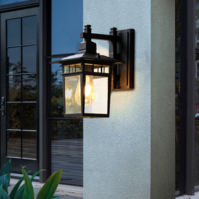 IP44 Rustic Vintage Aluminum Outdoor Wall Lights