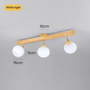 Cream Wood Track Lighting Living Room Light Track Ceiling