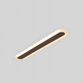 Nordic Edge Linear LED Flush Mount Ceiling Light