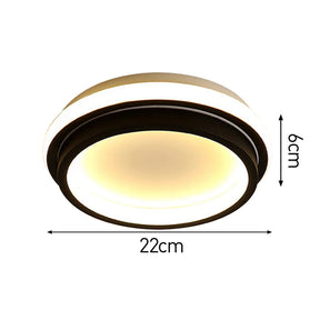 Stylish Design Black Flush Mount Ceiling Lights For Bedroom