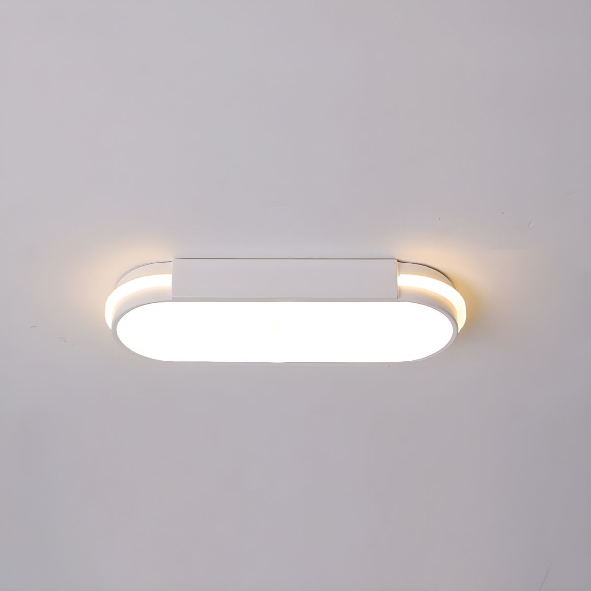 Industrial Acrylic Living Room Flush LED Ceiling Lights