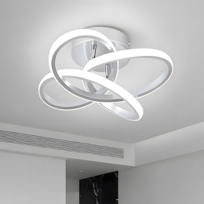 Modern LED Semi Flush Ceiling Lights for Hallway, Living Room, Bedroom