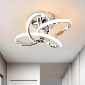 Modern LED Semi Flush Ceiling Lights for Hallway, Living Room, Bedroom