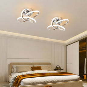 Modern LED Semi Flush Ceiling Lights for Hallway, Living Room, Bedroom