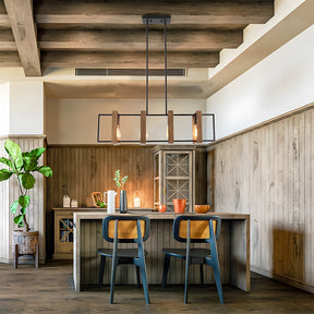 Black Modern Pendant Lighting Dining Room Farmhouse Chandelier