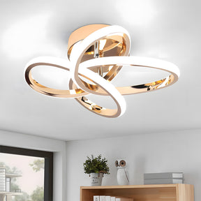 Modern LED Semi Flush Ceiling Lights for Hallway, Living Room, Bedroom