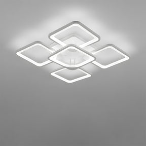 Modern Geometric Square LED Ceiling Lights for Office Bedroom