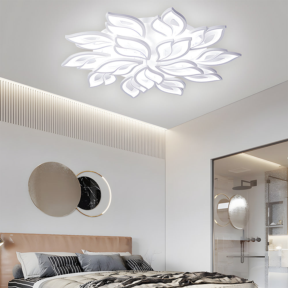 Creative Design Petals White Ceiling Light For Living Room