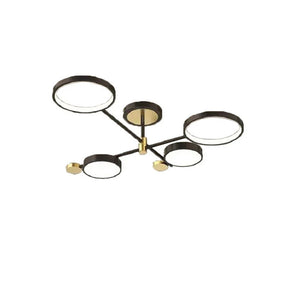 Minimalist Modern Creative Ring Ceiling Lights for Bedroom