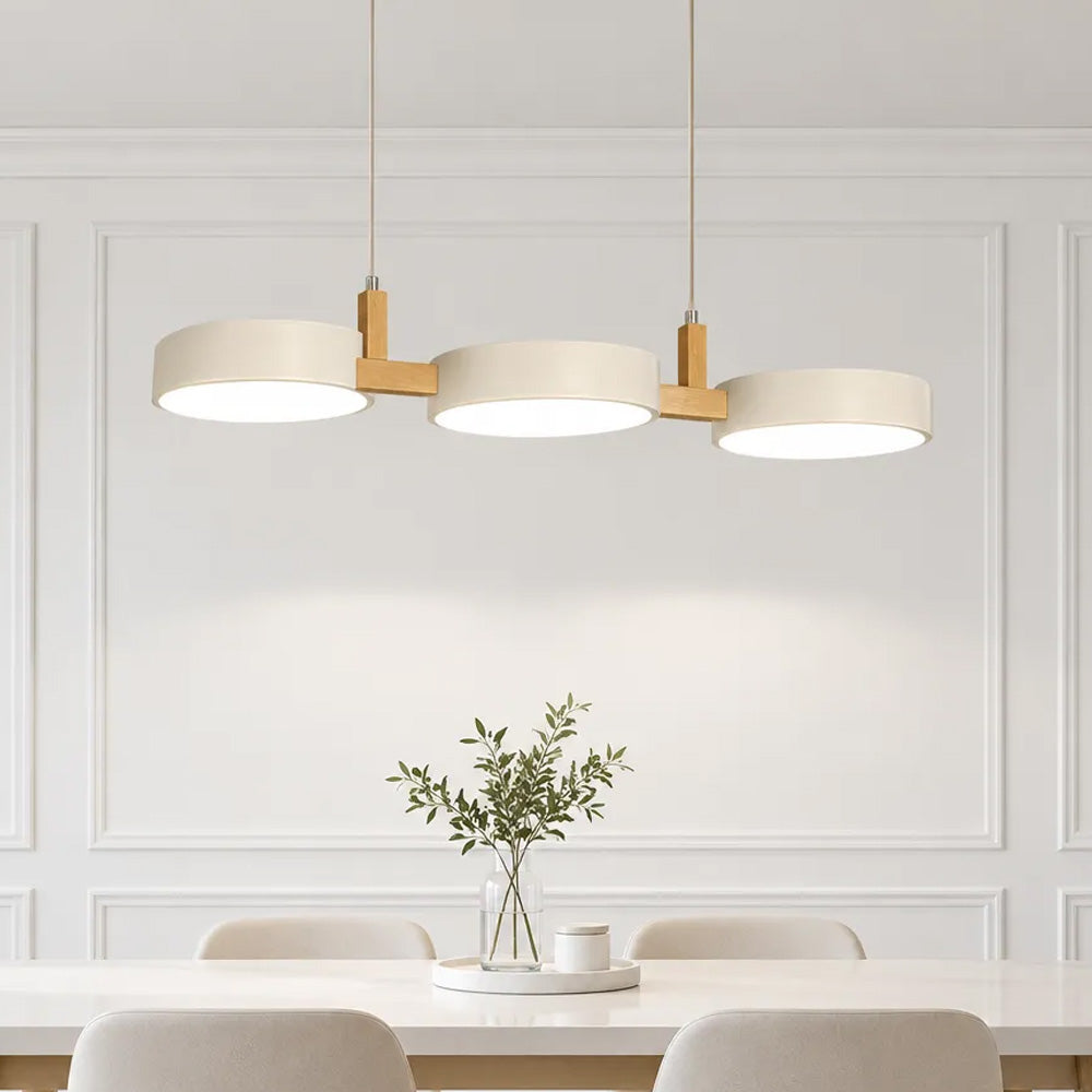 Aria Nordic Wood Pendant Chandelier