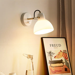 Modern Glass Wall Light For Bed Room