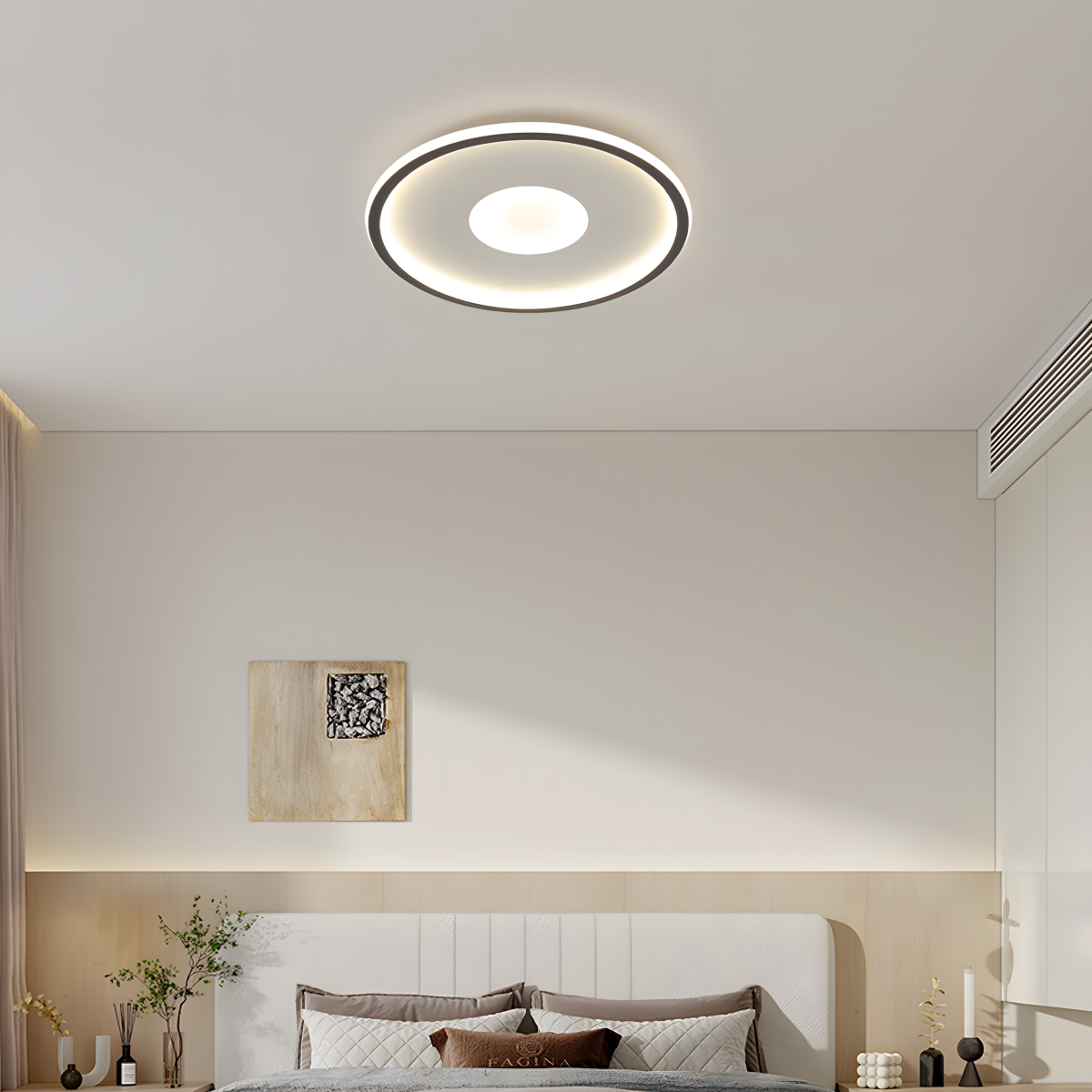 Refined Minimal Decor Iron LED Ceiling Lights For Living Room