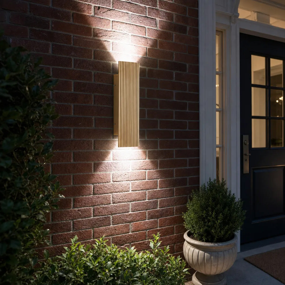 Modern Outdoor Aluminium Elevate Wall Light for Patio Garden Porch