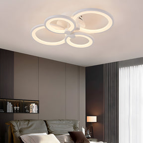 Unique Design Multi-circle LED Living Room Ceiling Light