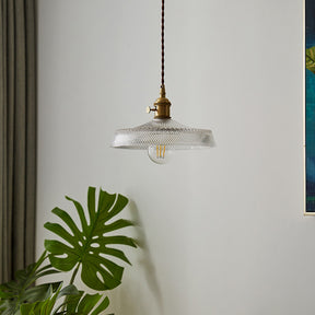 Nordic Vintage Glass Bedroom Pendant Lights