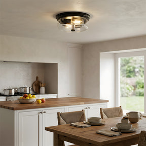 Modern Flush Mount Glass Ceiling Lights For Bedroom Kitchen