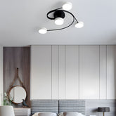 Modern Flush Mount Chandelier Nordic Ceiling Light Fixture
