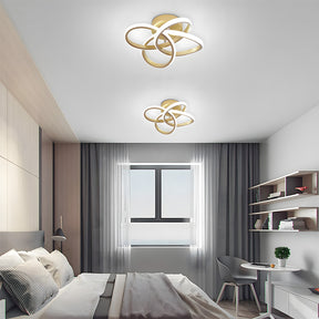 Modern LED Semi Flush Ceiling Lights for Hallway, Living Room, Bedroom