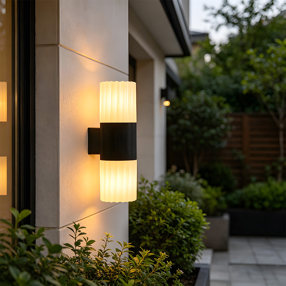 Modern Up and Down Waterproof Wall Sconce for Outdoor Porch