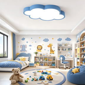 Modern Flush Mount Cloud-shaped LED Ceiling Lights For Bedroom