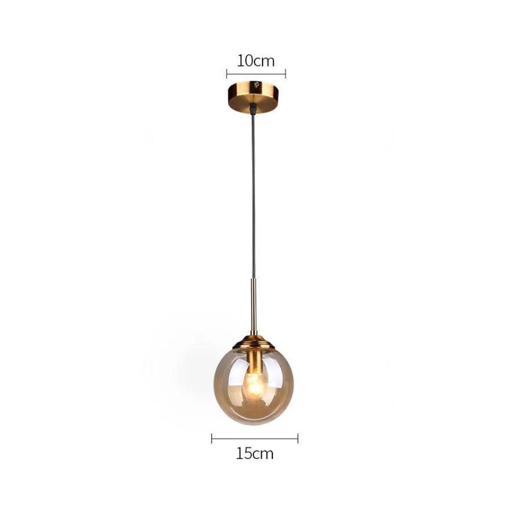 Nordic Morden Glass Dining Room Pendant Light