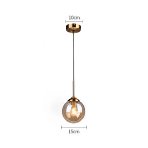 Nordic Morden Glass Dining Room Pendant Light