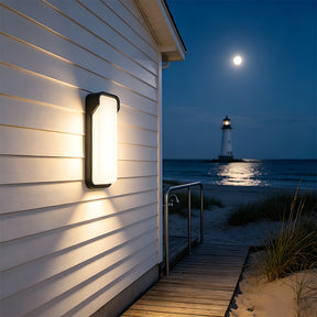 Stylish IP65 Aluminium PIR LED Outdoor Wall Lights for Patio