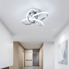 Modern LED Semi Flush Ceiling Lights for Hallway, Living Room, Bedroom