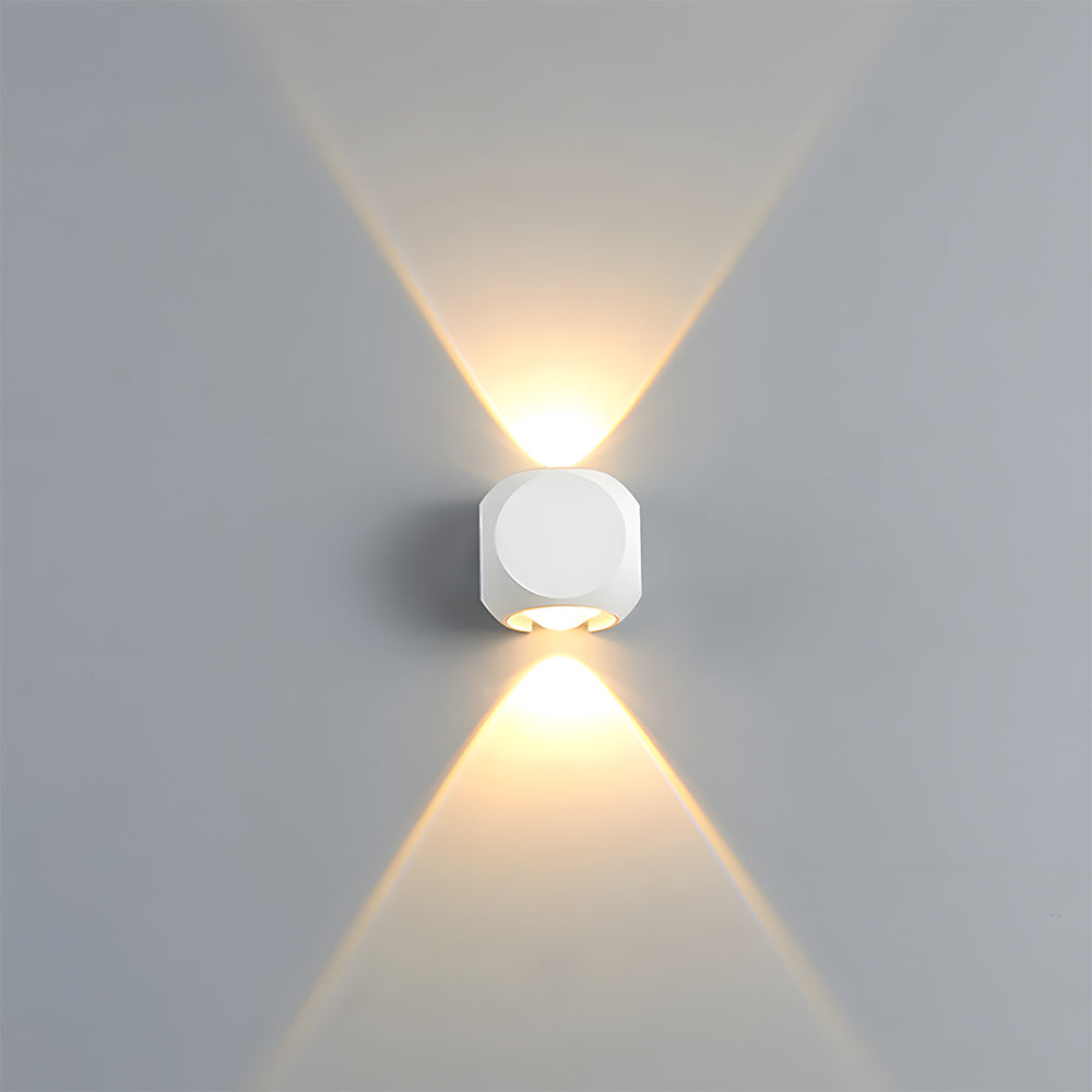 Outdoor Waterproof Exterior LED Wall Lights for Entryway Garage Patio in Warm White