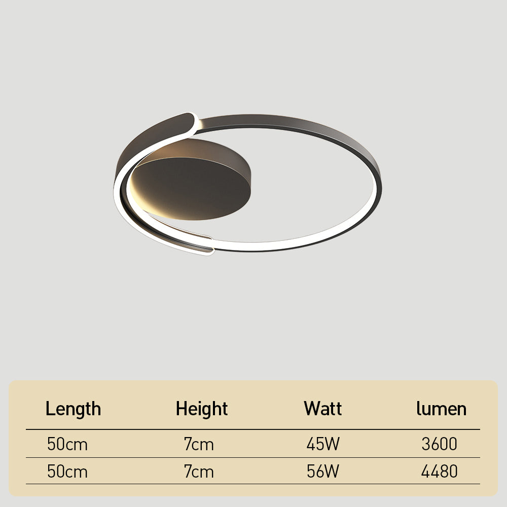 Modern Design Round LED Ceiling Light for Living Room & Dining Room