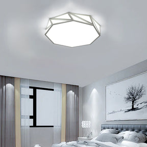 Modern Geometry LED Ceiling Light For Bedroom