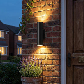 Atlas Dual Beam Outdoor Wall Light