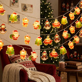 Santa Claus Christmas Tree Snowman Decorative String Lights