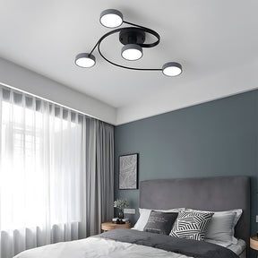 Modern Flush Mount Chandelier Nordic Ceiling Light Fixture