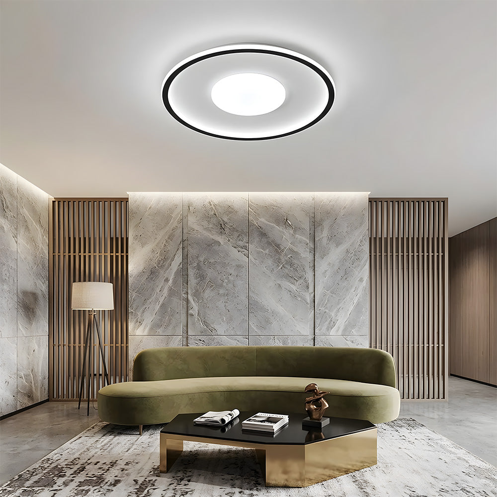 Compact Acrylic LED Flush Mount Ceiling Lights for Bedroom
