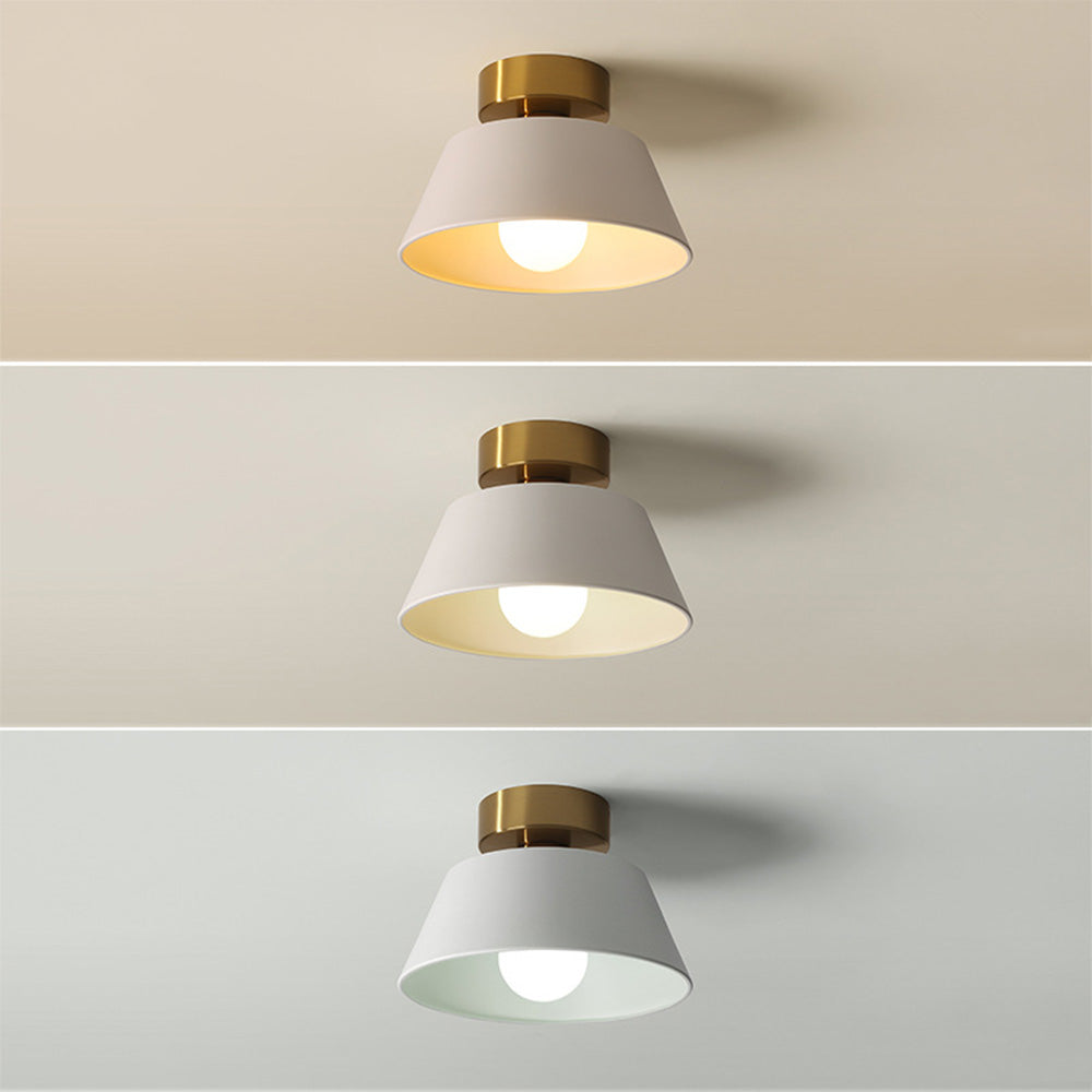 Modern Simple Semi Flush Ceiling Lighting