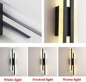 Long Acrylic Wall Sconce Living Room LED Wall Lights